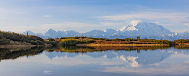 istock Scenic Reflection Landscape in Denali National Park in Autumn 1464512852