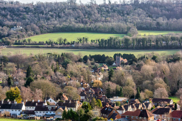 istock View of Shoreham and the Darent Valley in Kent, England 1464520936