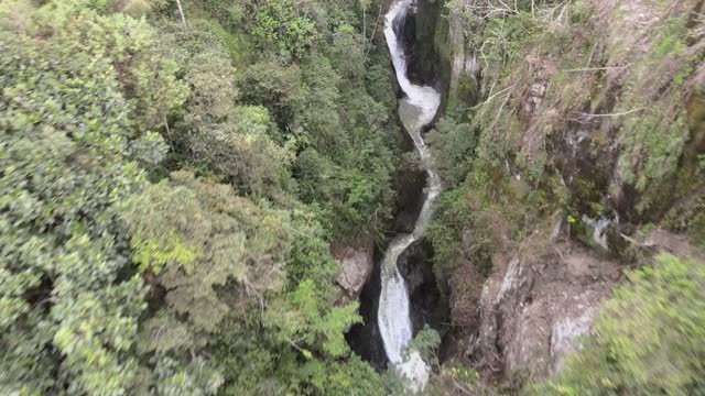Waterfall in Libano - Tolima Colombia
