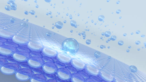 istock 3D rendering of Cosmetics essentials combined with a magic serum 1464556790