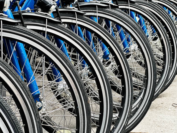 istock Bike Wheels At Rest 1464563381