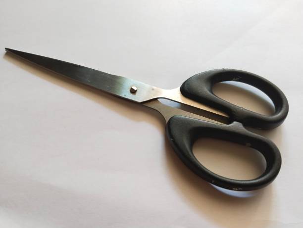 istock Background Fhoto Scissors Small in Papper White 1464565838