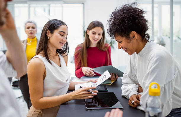 istock Business people having a meeting 1464571595