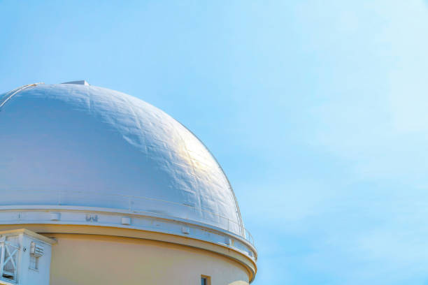 SAN JOSE, CALIFORNIA - CIRCA OCTOBER, 2021: Exterior of the dome building at Lick Observatory. James Lick Telescope is a refracting telescope built in 1888 operated by the University of California