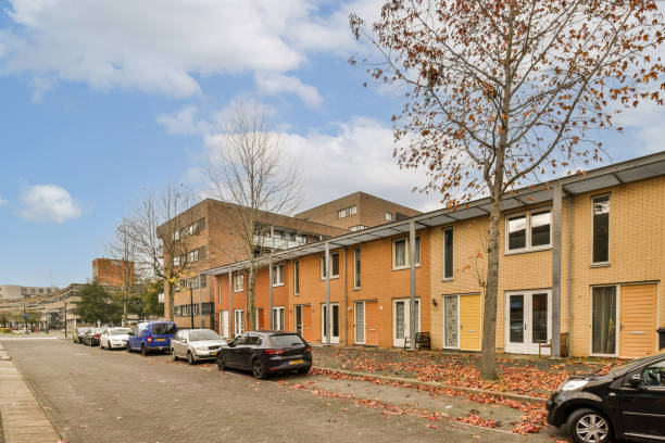 istock the building in which the apartment is located 1464598804