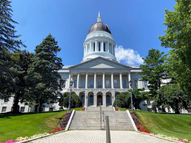 istock Maine State Capitol Building in Augusta, Maine 1464599981
