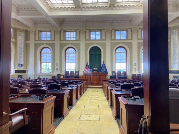 istock Inside the Maine State Capitol Building in Augusta, Maine 1464600115