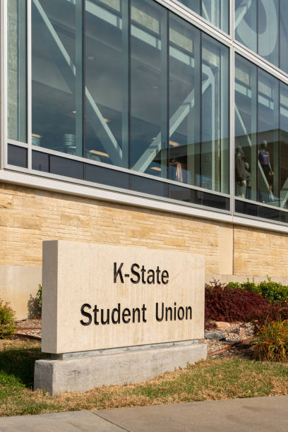 K-State Student Union on the Campus of Kansas State University K-State Student Union on the campus of Kansas State University. ncaa college conference team stock pictures, royalty-free photos & images