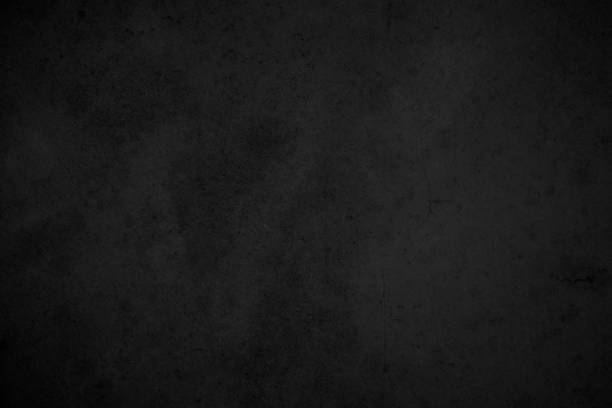 istock Black dark concrete wall background. Pattern board cement texture grunge dirty scratched for show anthracite promote product urban floor and abstract paper design element decor. Blackboard blank. 1464608452