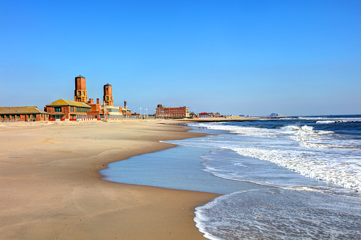 Jacob Riis Park is a seaside park in the New York City borough of Queens