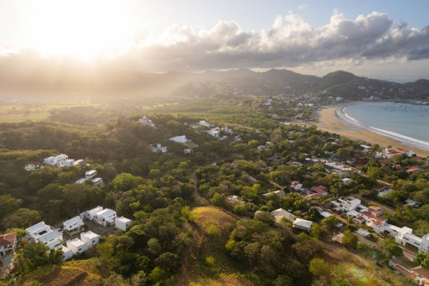istock Panoramic view on San Juan Del Sur town 1464624403