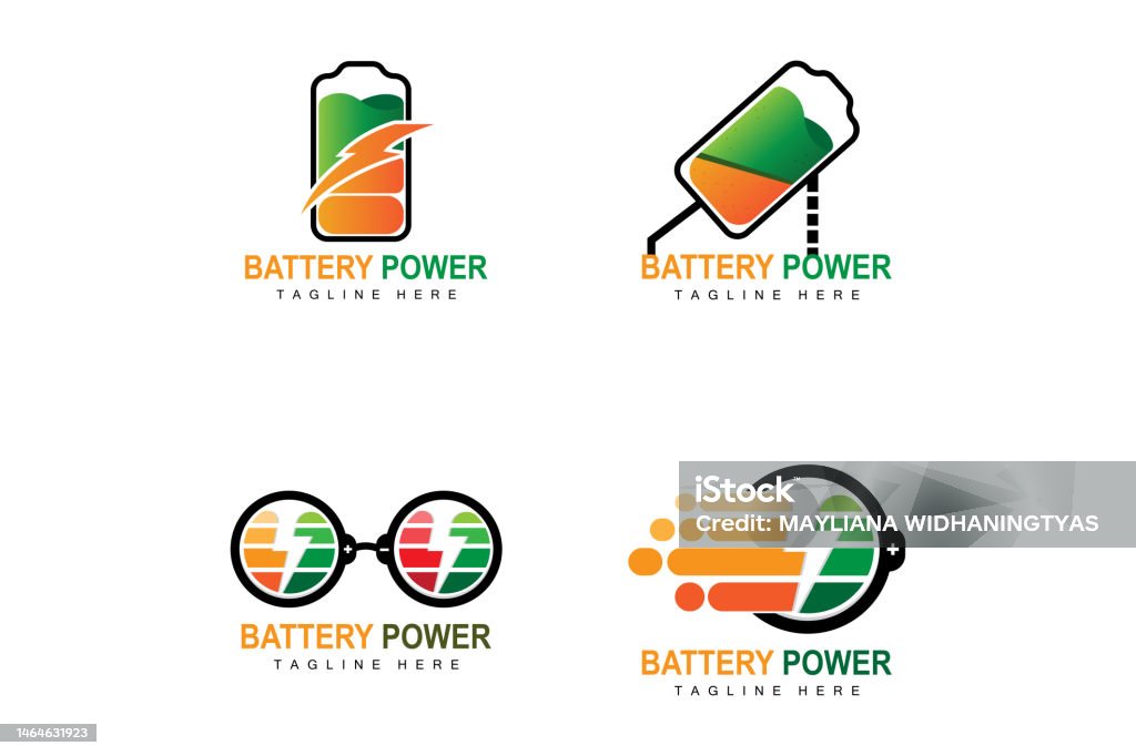 Battery Reverse Logo Battery Logo Design Technology Charging Illustration Company Brand ...