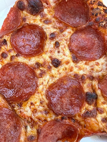 Pepperoni pizza