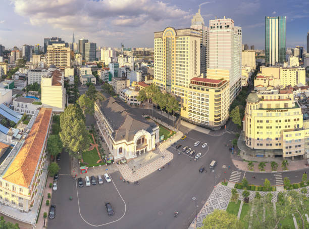 istock Ho Chi Minh City Downtown 1464636215