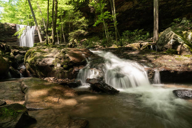istock Cucumber Falls at Ohiopyle State Park, PA 1464636293