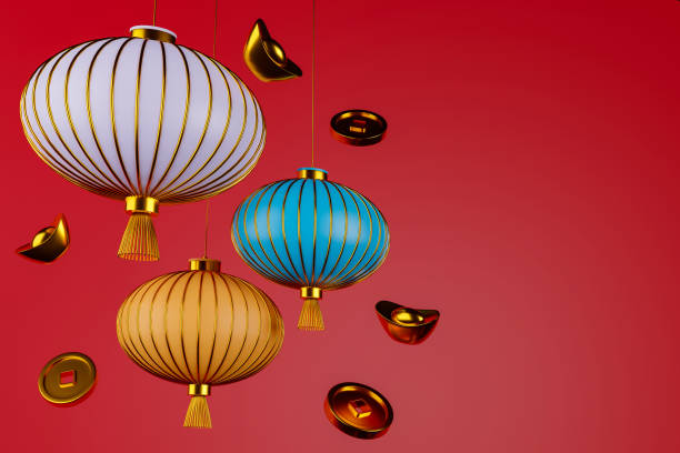 istock Chinese new year day background. 1464639491
