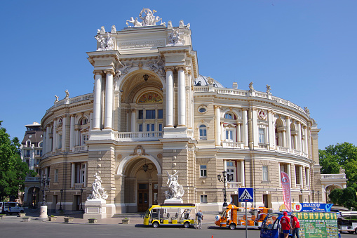 Odessa. Ukraine.06.30.20. Opera and Ballet Theatre.