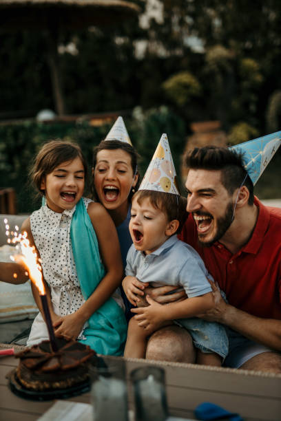 istock Happy birthday our boy 1464674045