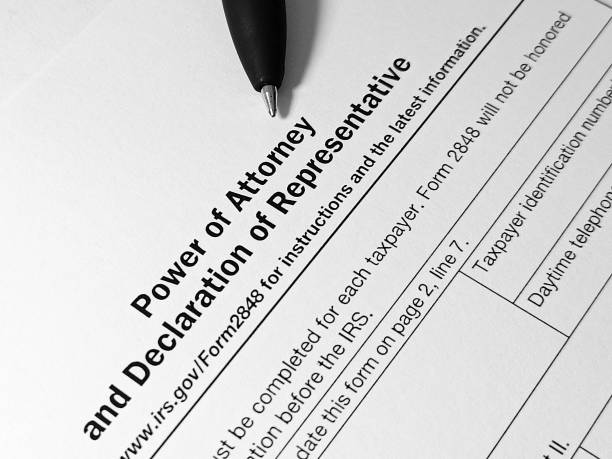 istock Power of attorney and declaration 1464677087