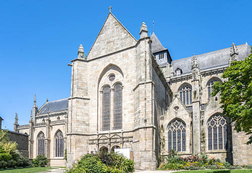 St. Sauveur Cathedral (Basilique Saint-Sauveur) in Dinan, France