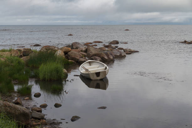 istock Baltic sea shore with boulders. Daytime. 1464678231
