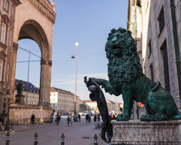 istock Street in Munich historic district 1464681789