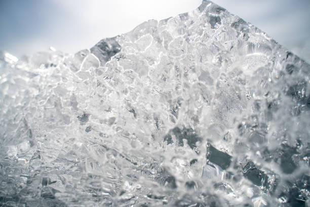 istock Ice floe floating on the water 1464698390