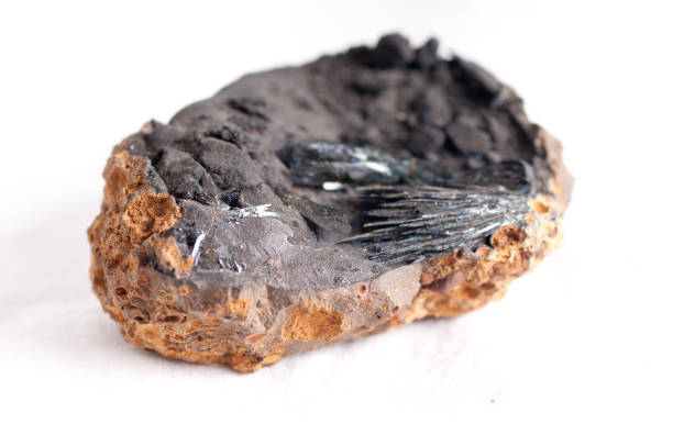 istock vivianite crystal mineral 1464708464