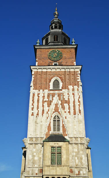 istock Town Hall Tower in Main Square, Krakow, Poland 1464708868