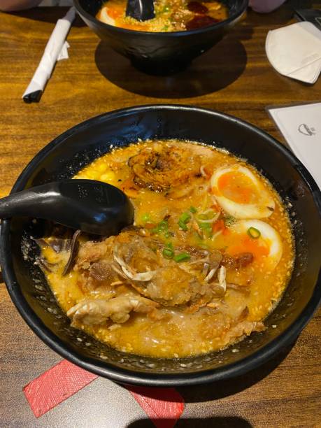 istock Spicy baby crab ramen 1464709418