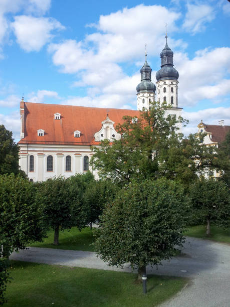 istock Obermarchtal Abbey in the monastery garden 1464711272