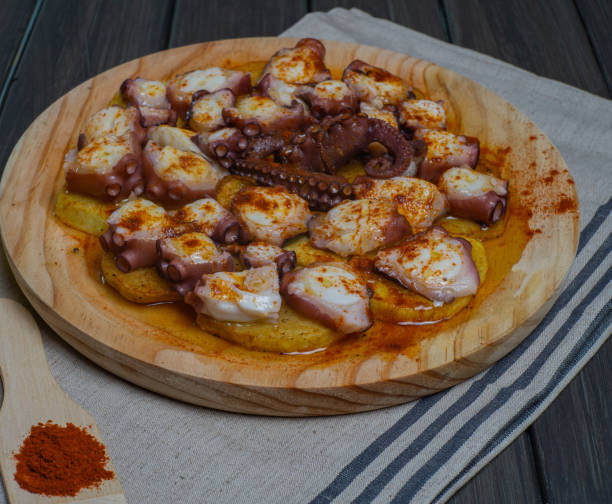 istock Galician octopus typical Spanish food 1464714028