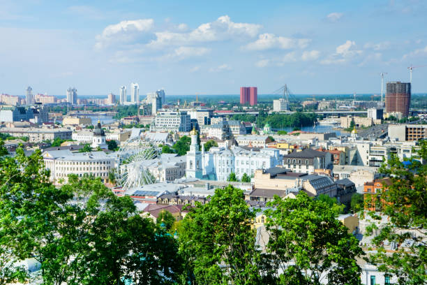 istock View at Podol district in Kyiv, Ukraine 1464716462