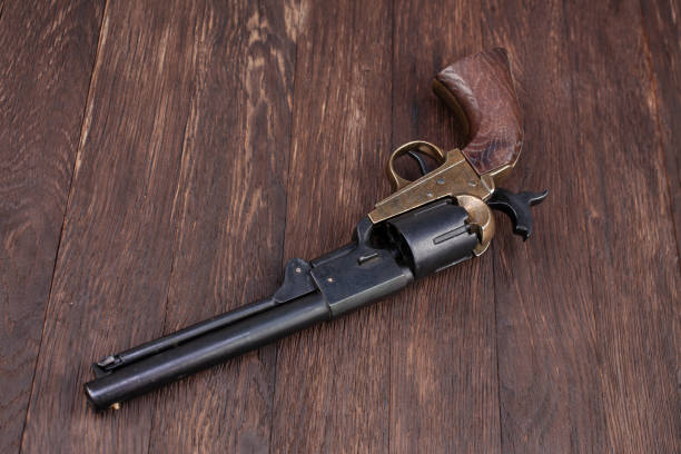 istock Old West gun - Percussion Army Revolver 1464717004