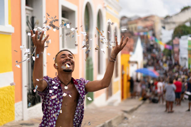 istock Street Party, Confetti and Carnival 1464719590