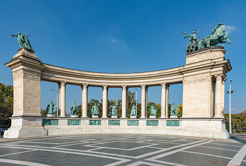 Heroes Square, Budapest, Hungary