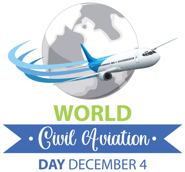 istock International Civil Aviation Day icon banner 1464725323
