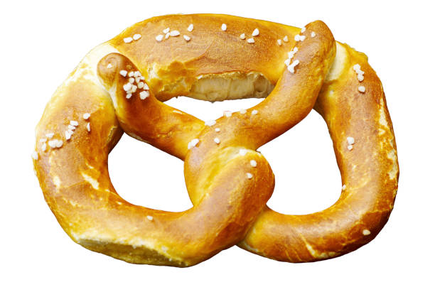 istock pretzel with salt isolated against white 1464760022