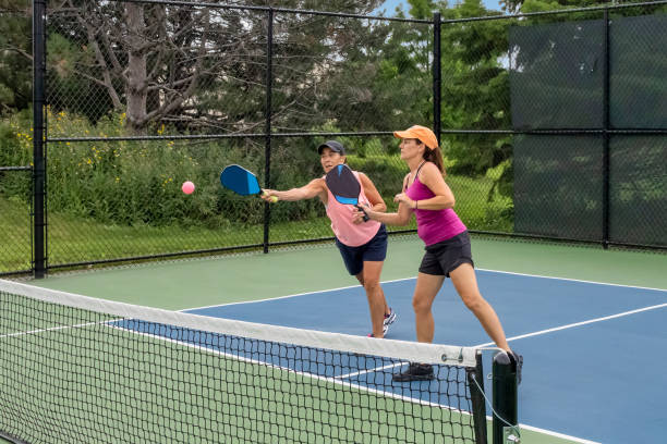 istock Pickleball Players in Action 1464763939