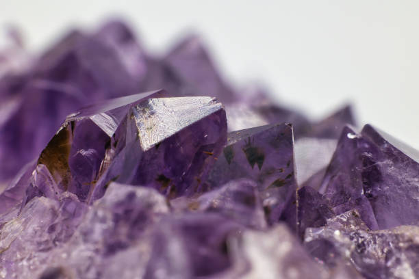 istock A beautiful cut amethyst gemstone that shines purple 1464766051