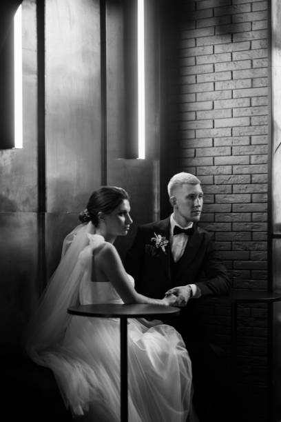 istock bride and groom inside a cocktail bar 1464770260