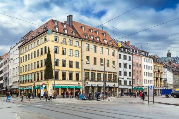 istock Street in Munich, Germany 1464771503
