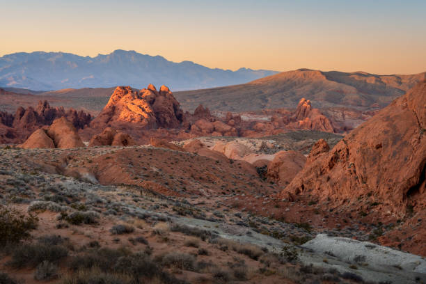 istock Rock formations in Valley of Fire State Park in Nevada 1464776402
