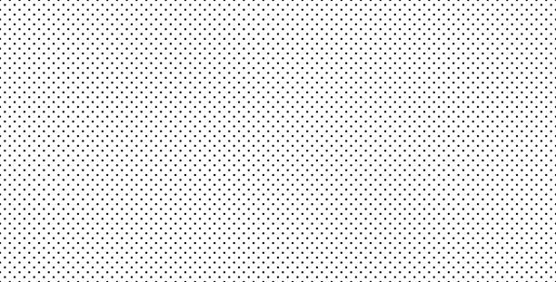 bezszwowy czarny wzór w groszki - elementy z pętlą stock illustrations