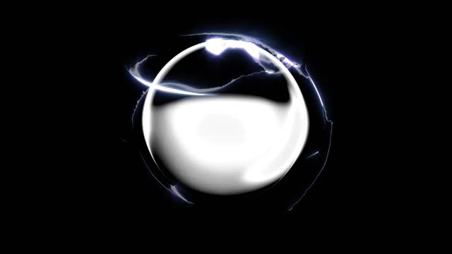 Magnetic Spherical Energy Field VFX Animation