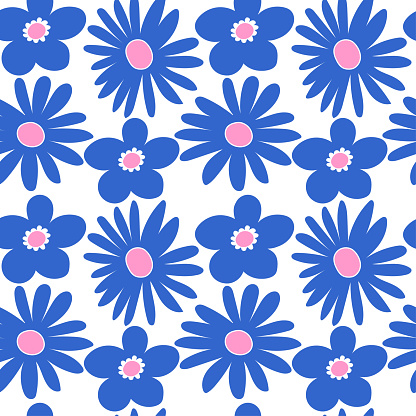 Daisy Flower Pattern Design