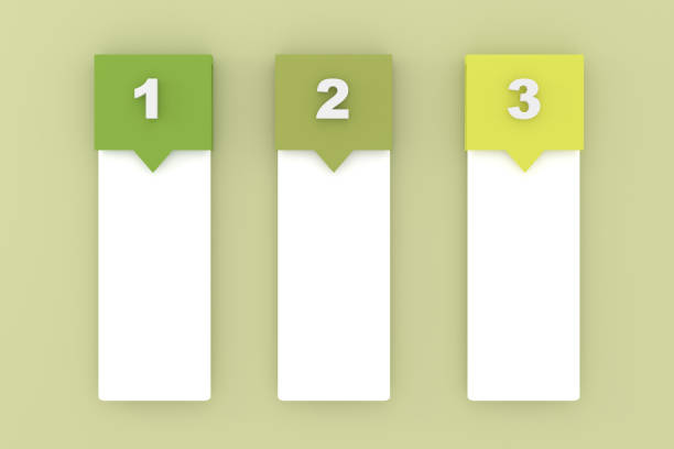 3D. infographics banner design as set of 3, business design, step presentation