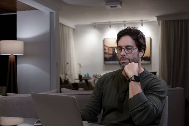 istock Brazilian man working at home 1464807518