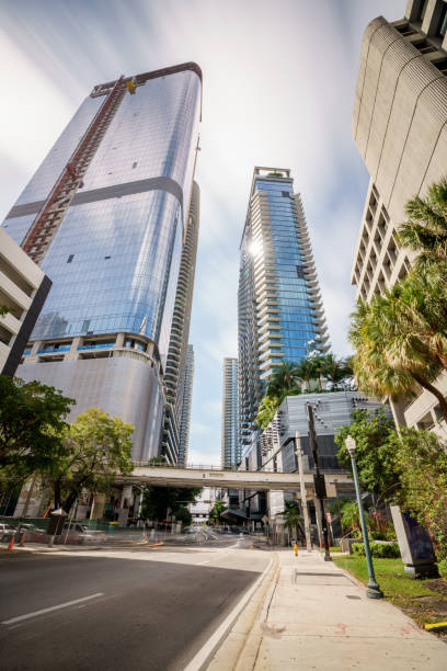 istock Highrise towers of Brickell Miami vertical composition 1464812945