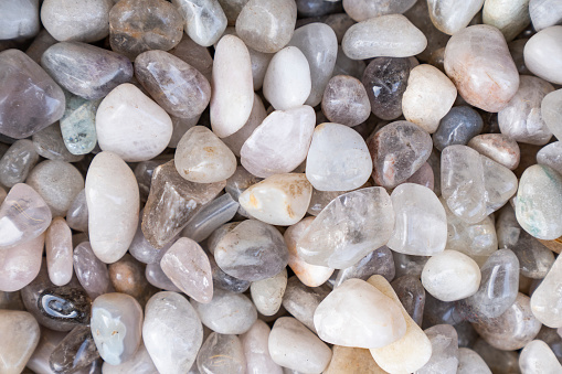 white rocks on a beach